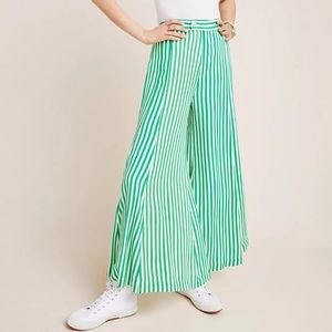 Mackenzie Striped Wide-Leg Pants NWT